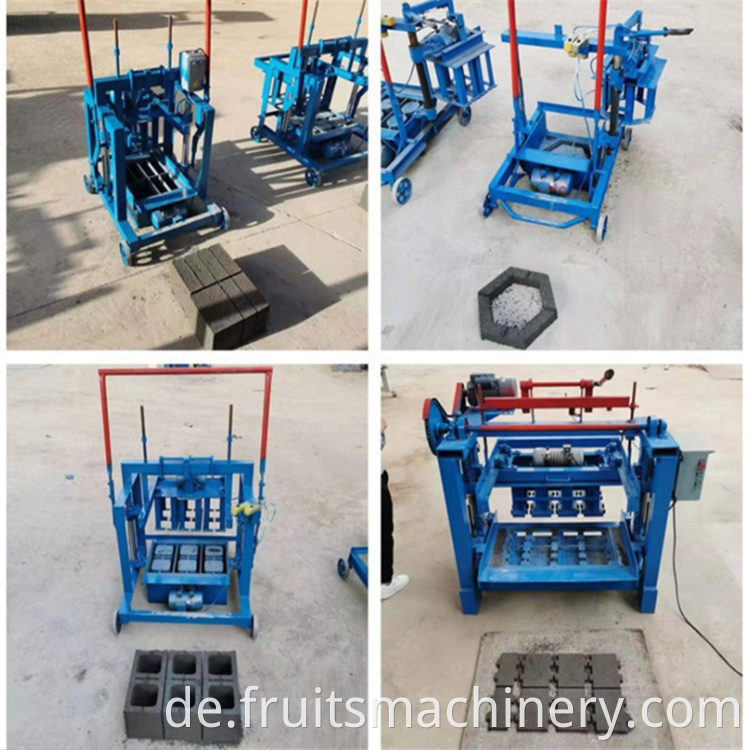 Mobile Cement Brick Making Machine